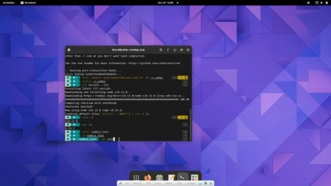 Install Node JS on Manjaro Linux Using NVM + ExpressJS