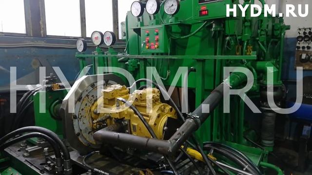 Проверка гидронасоса K3V140 DT-1QR-6 N19-2 | HYDM.RU #145 смотреть онлайн