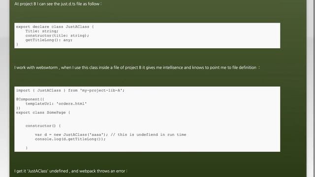 Webpack imported class from module is not a constructor смотреть онлайн