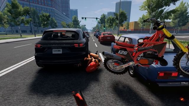 ПРОБКИ НЕ ПОМЕХА! МЕЖДУ РЯДАМИ МАШИН НА БОЛЬШОЙ СКОРОСТИ | BeamNG.drive смотреть онлайн