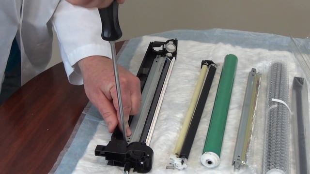 Canon iR Advance C3300/C3500 OPC Drum Unit Rebuild Instructions смотреть онлайн