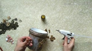 DIY. ✔️Декор вазона для цветов. Часть 2. Декупаж. Flower pot decor. Part 2. Decoupage.