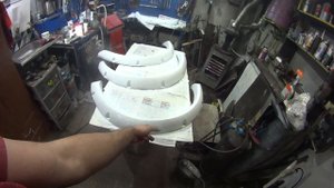 Расширители арок и проба покраской бронекором