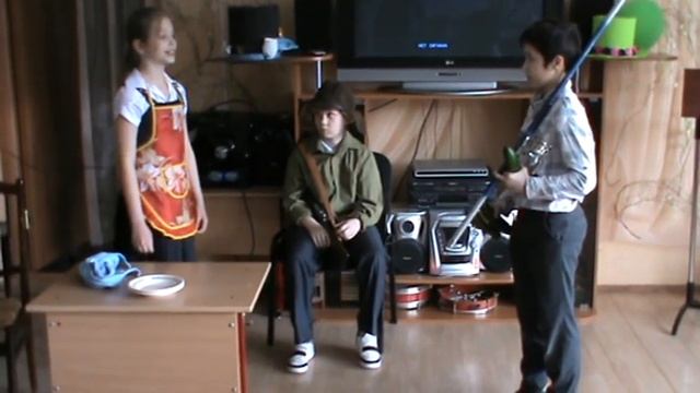 Инсценировка "Огурцы" Н.Носова 4"А" (2014 год) смотреть онлайн