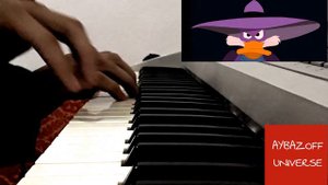 Darkwing Duck - Intro Theme Song (Piano Cover) Чёрный Плащ (Опенинг) на ПИАНИНО 🎹🎶🔝🔥