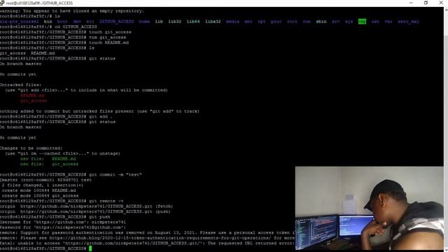 HOW TO PUSH TO GITHUB USING GITHUB ACCESS TOKEN смотреть онлайн