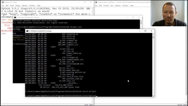 Python Basics Tutorial Pip Install With Multiple Versions of Python