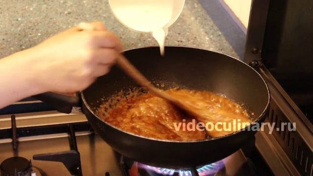 Карамельный сливочный крем - Рецепт Бабушки Эммы смотреть онлайн