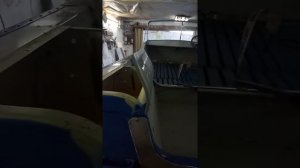 Лодка Воронеж М, блоки плавучести.
