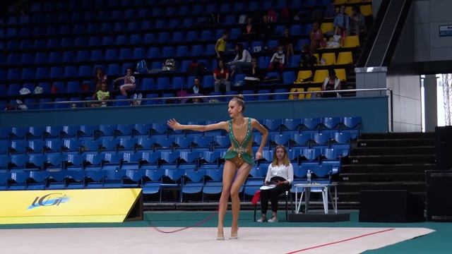 Кочерыгина Александра 2007, скакалка. Чемпионат Украины 2020 Киев смотреть онлайн