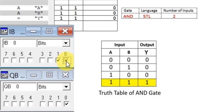 Logic Gates in PLC ( Simatic STEP7 Siemens):Part-1