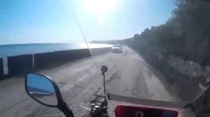 Вторая поездка на китайском мотоцикле на море. Крым