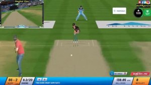 iB Cricket VR t20 Green Pitch Hardest Level