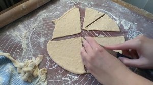 Бабушкин рецепт рогалики с творогом??