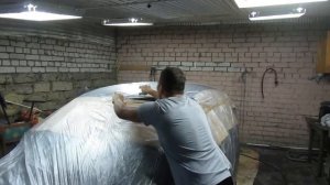 Покраска крыши Калины Шуя