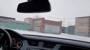 Зимний дрифт на банане (Mercedes CLS W219) winter drift banana