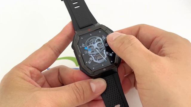 How to Bluetooth Connect the K55 Smart Watch with a Smartphone via Da Fit APP смотреть онлайн