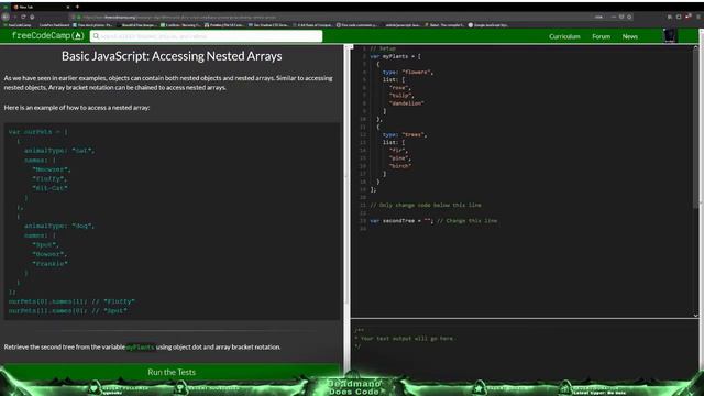 #100DaysOfCode Day 13/100 - JavaScript Algorithms And Data Structures #3