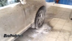 Как отмыть очень грязную машину с автопеной EcoProfchem.