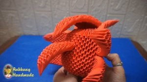 3d origami sonic the hedgehog big size tutorial P1 |  DIY paper miniatures sonic the hedgehog