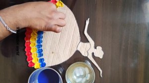 Unique Wall Hanging Craft | Best Out Of Waste Cardboard and Candles