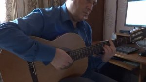 Подмосковные вечера.  Переложение для гитары.