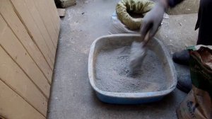 Как я отремонтировал бетонный пол стяжку в гаражной мастерской