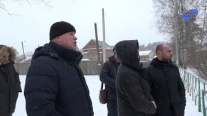 Рабочая поездка Е.О. Виркова в ГП "Поселок Товарково"