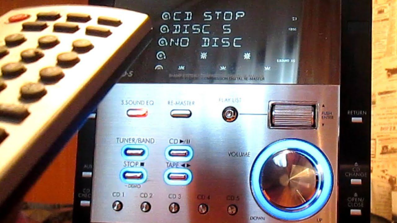 Простой ремонт. Не работает пульт музыкального центра Panasonic SA-PM29. смотреть онлайн