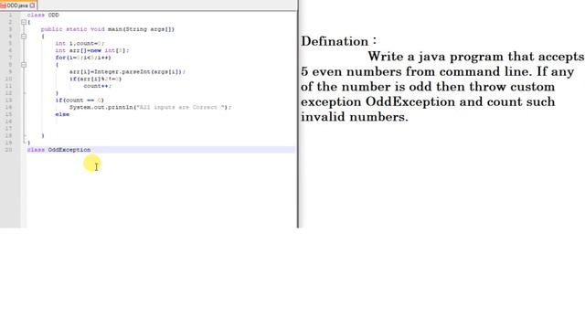 User Defined Exception IN java With Example in Hindi смотреть онлайн