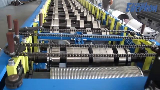 Линия для производства фальцевой кровли