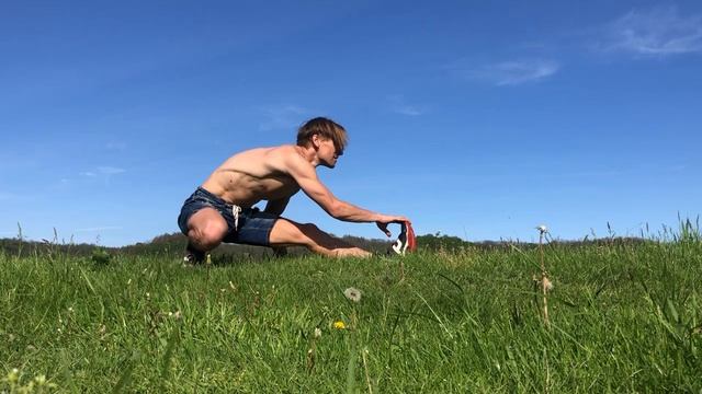 Как сесть на Шпагат! Растяжка на природе (практические упражнения) Stretching