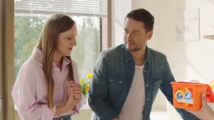 Реклама Tide " Чистое счастье ,семья " с  Мариной Кравец