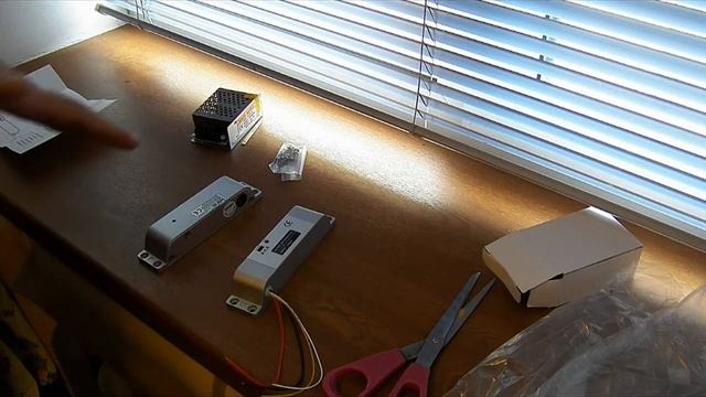 Электрозамок с Алиэкспресс