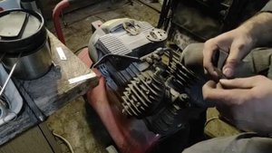 и опять - ревизия 2х поршневого 50л компрессора "forte" он же "Днипро М"