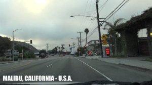 California Life - Drive - Pacific Coast Highway Driving from Malibu to Santa Monica 4K (no music)