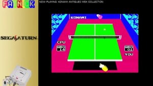 Konami Antiques Msx Collection: Konami Ping Pong