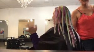 My Aurora Borealis Inspired Hairs Transformation | #UnicornHair