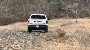 2020 Dodge Ram Rebel 4x4 vs 2020 Ram Power Wagon Off Road Uphill Loose Rock Climbing Challenge