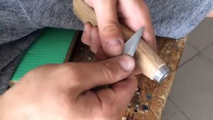 Столярный нож ЗА ЧАС?!Удобный нож для работы с деревом своими руками БЕЗ КОВКИ!