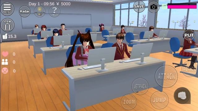 Мой День в ЯПОНСКОЙ Школе Сакура Скул Симулятор! ? Sakura School Simulator
