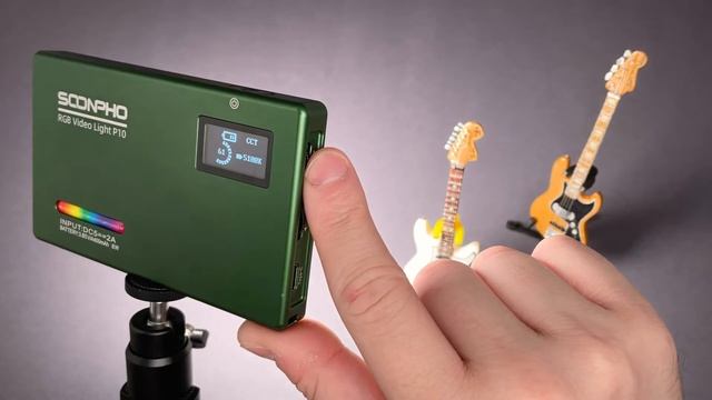 Soonpho P10 портативный RGB видеосвет | Конкурент Aputure MC за 33$ | распаковка и обзор