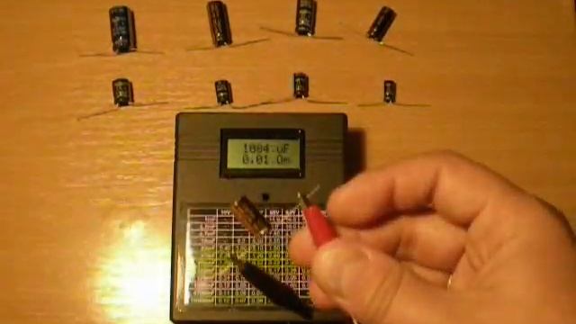 Измеритель емкости и ЭПС конденсаторов. ESR meter.