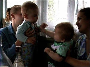 Семейный праздник на даче, 2004 год.