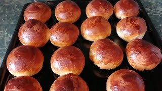 Вкусные ванильные булочки.