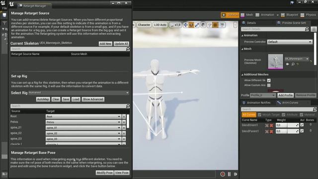 [RUS] Ретаргет в Unreal Engine 4 смотреть онлайн