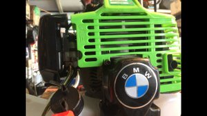 Бензотриммер с электростартером!Вещь для суровых лентяев!!!