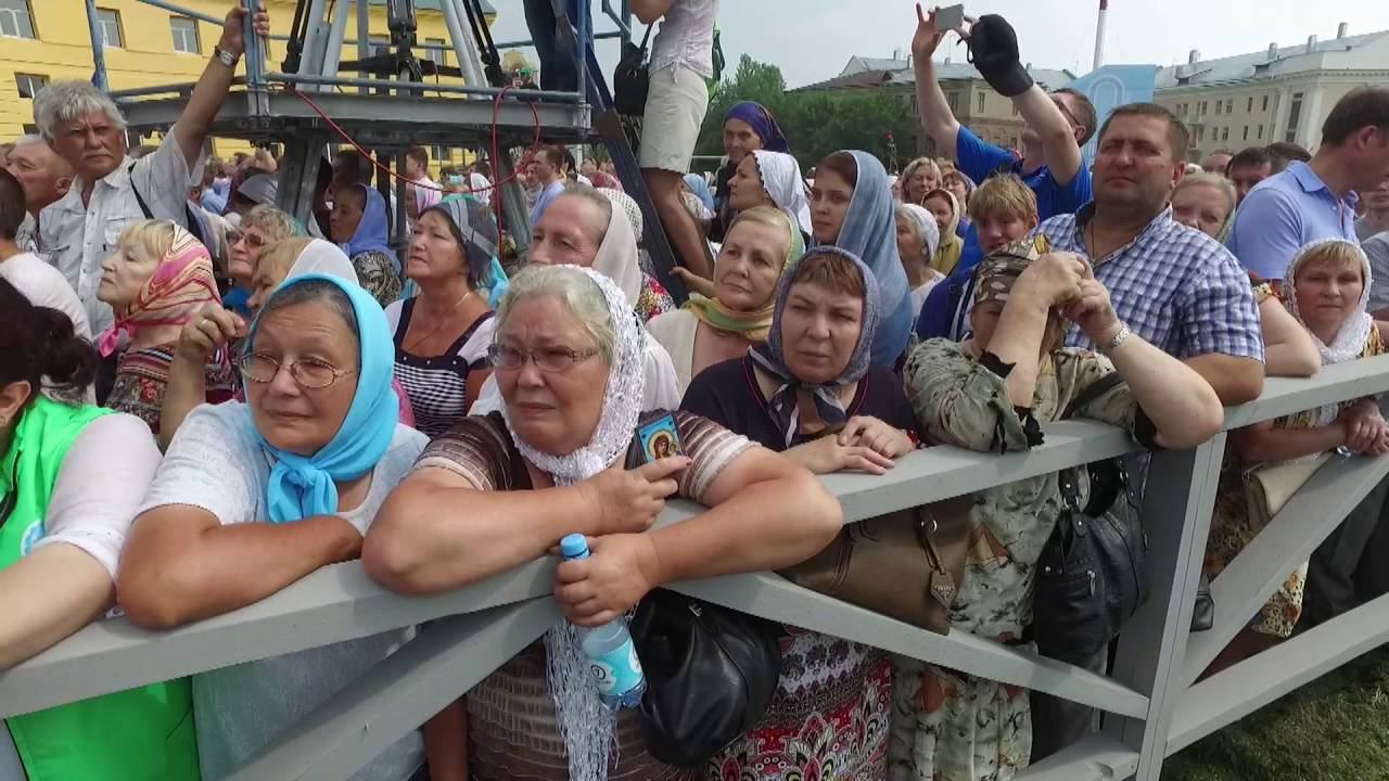 Патриарх Кирилл совершил закладку храма на месте обретения Казанской иконы Божией Матери