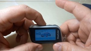 Меню основного брелока StarLine A93, A63