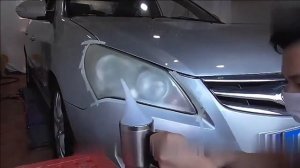 Полировка фар химическим паром: набор